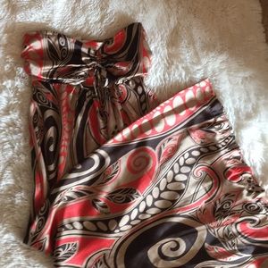 Silky maxi dress